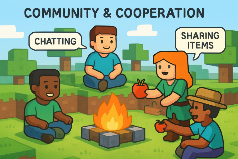 Building a Thriving Multiplayer Community in Survival Sandbox Games
