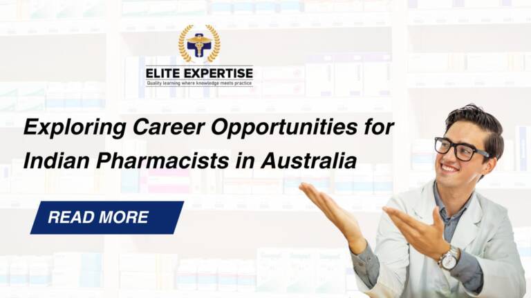 Exploring Career Opportunities for Indian Pharmacists in Australia 