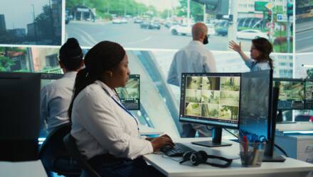 How Live Surveillance Enhances Security for Commercial Buildings