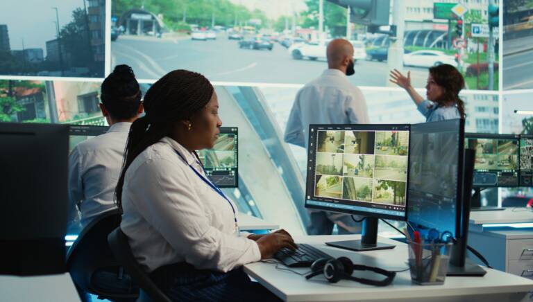 How Live Surveillance Enhances Security for Commercial Buildings