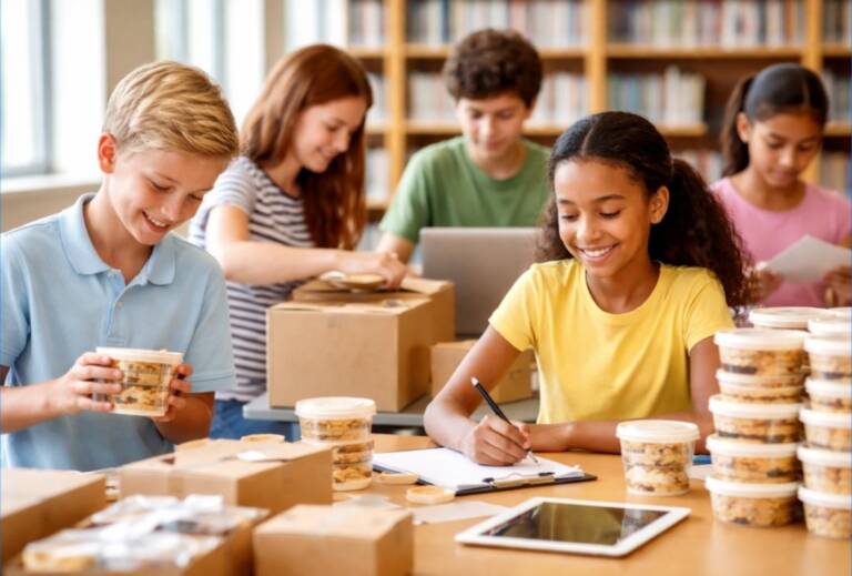 Teaching Students Responsibility Through an Online Fundraiser and Cookie Dough Fundraiser