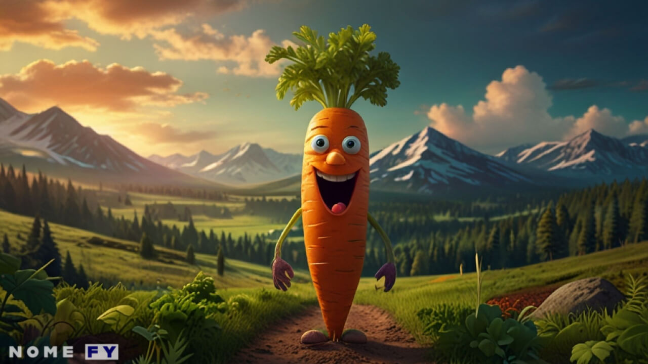 Best Funny Carrot Names With Meanings