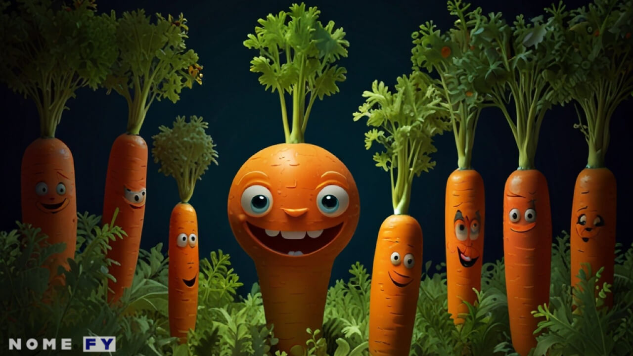 Funny Carrot Plushie Names