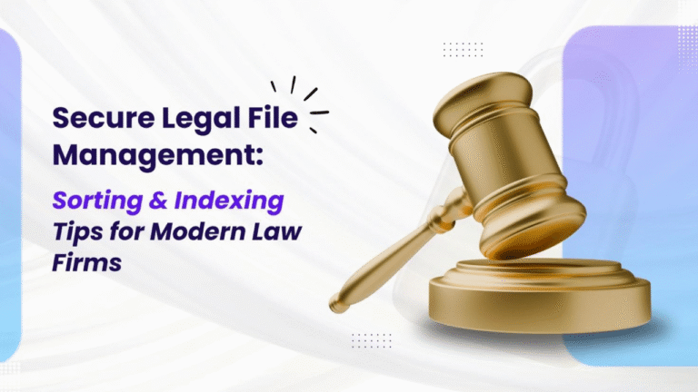 Secure Legal File Management: Sorting & Indexing Tips for Modern Law Firms
