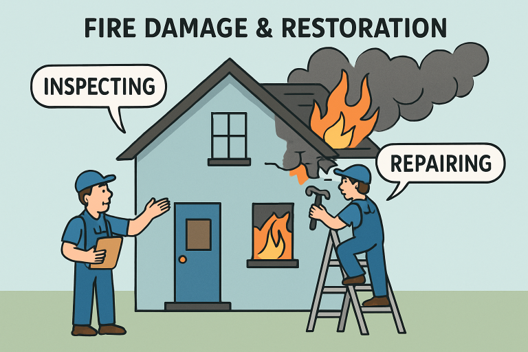 How Fire Restoration Professionals Bring Your Home Back to Life