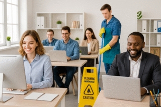 Commercial Cleaning Services: Creating a High-Productivity Workplace