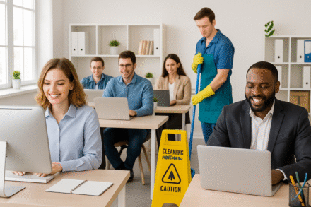 Commercial Cleaning Services: Creating a High-Productivity Workplace