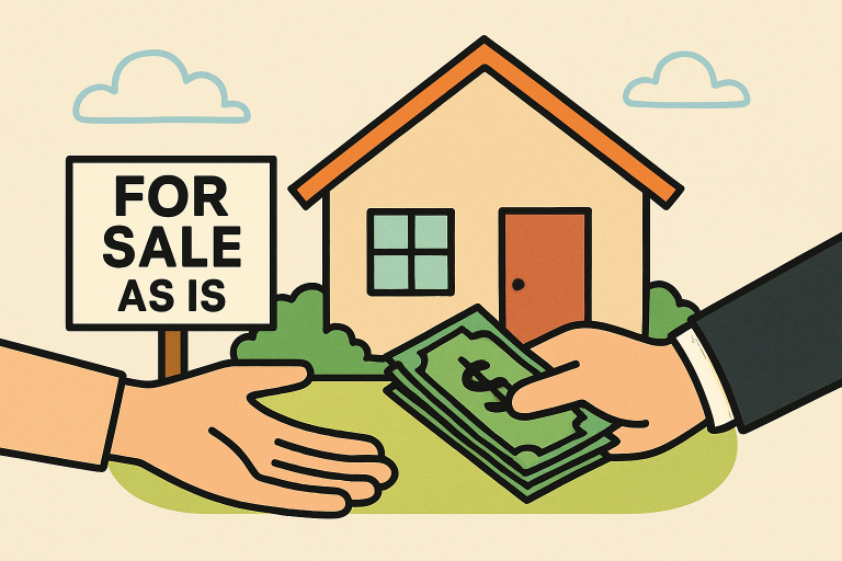 What Happens When You Sell Your Home As Is for Cash