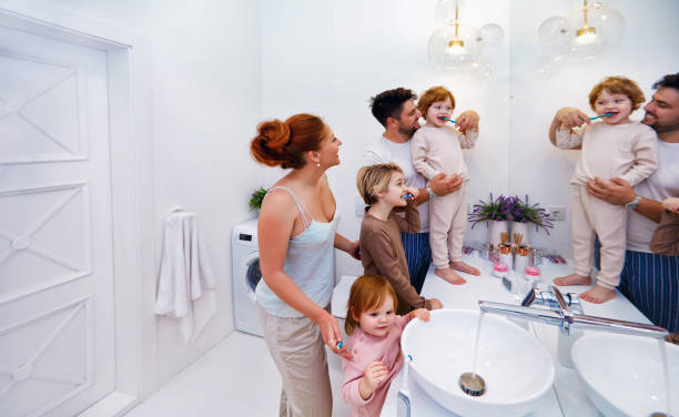 5 Benefits Of Family Brushing Stations At Home