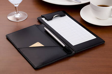 Enhancing Customer Experience with Stylish Restaurant Bill Presenters
